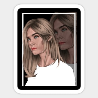 Elle Fanning Sticker